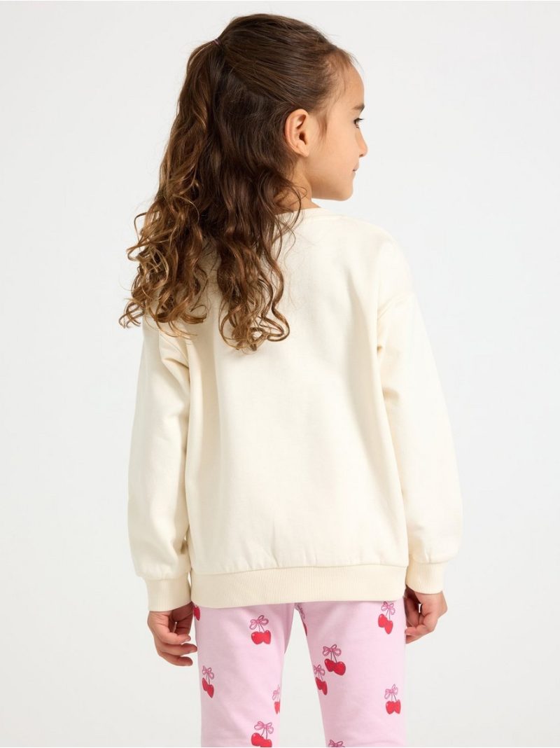Sweatshirt with brushed inside - 3010513-6728