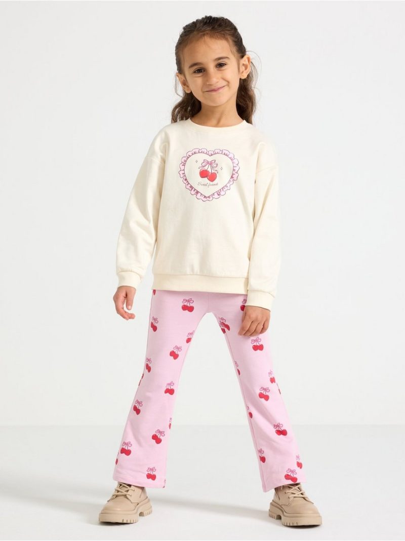 Sweatshirt with brushed inside - 3010513-6728