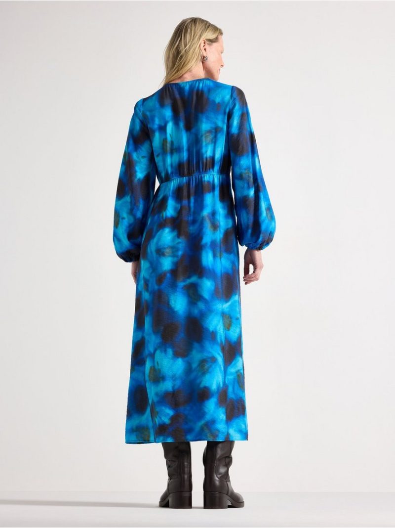 Patterned midi dress - 3010524-9614