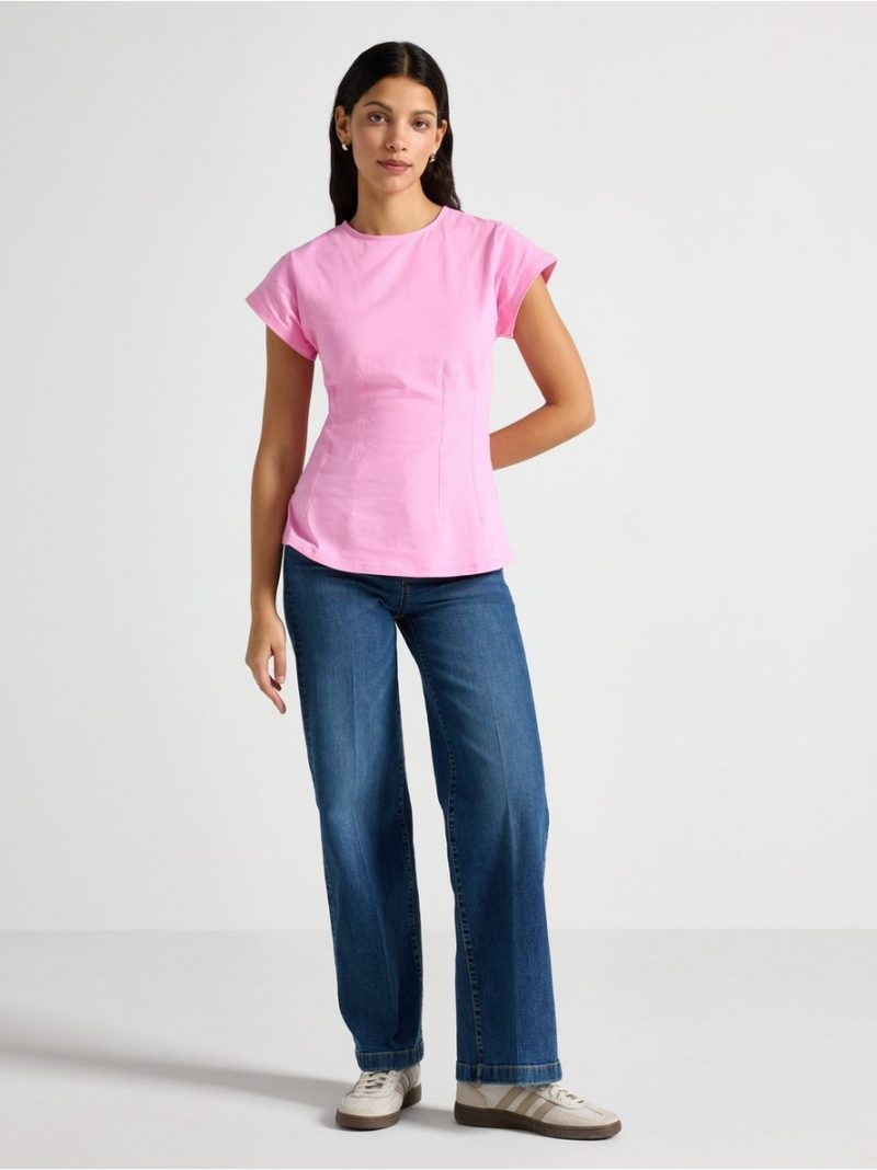 Peplum top - 3010907-6665