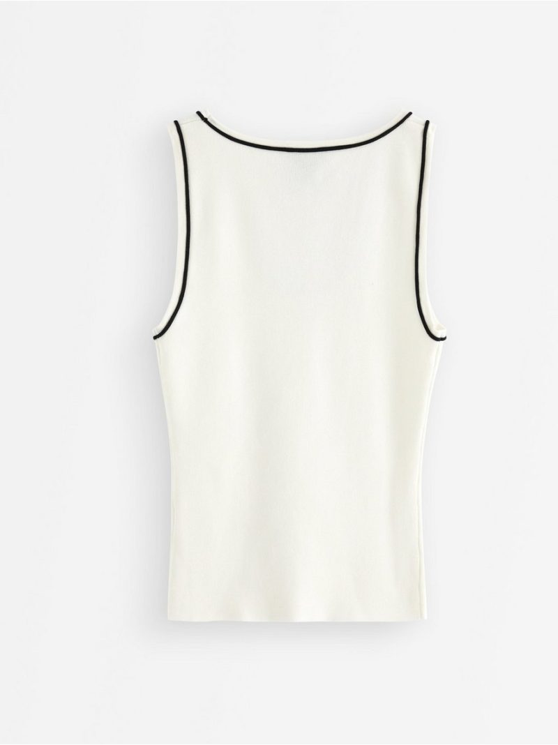 Fine-knit tank top - 3011092-300