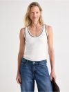 Fine-knit tank top - 3011092-300