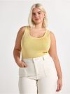 Fine-knit tank top - 3011092-9694