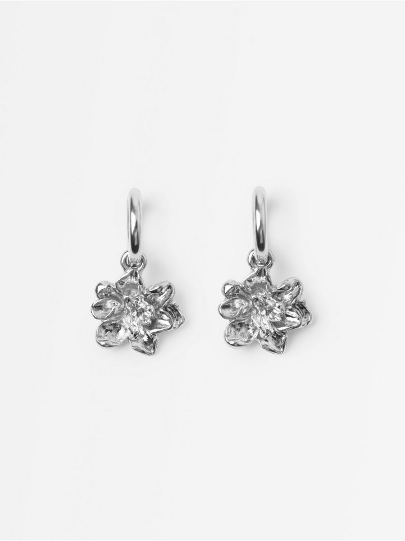 Earrings with flowers - 3011125-10