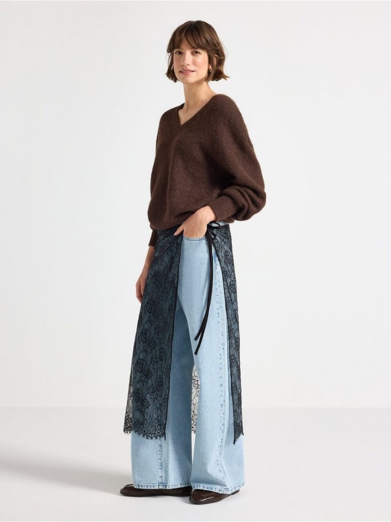 Skirt in lace - 3012121-80