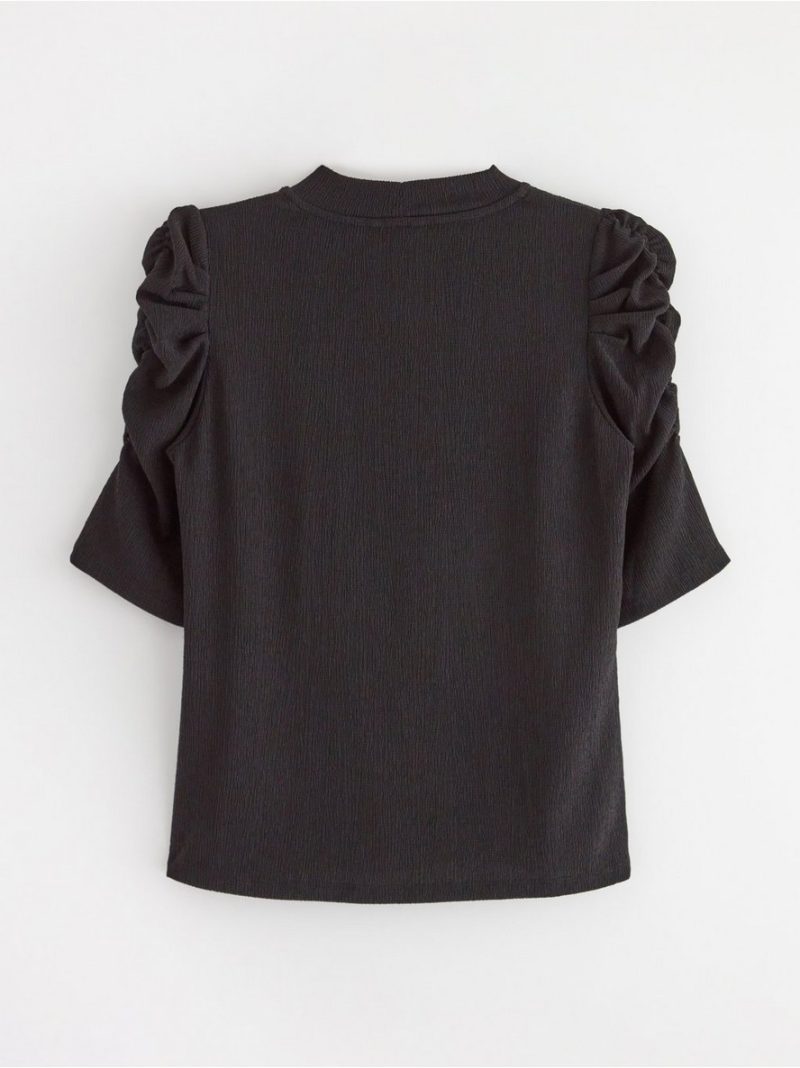 Top with puff sleeves - 3000045-80