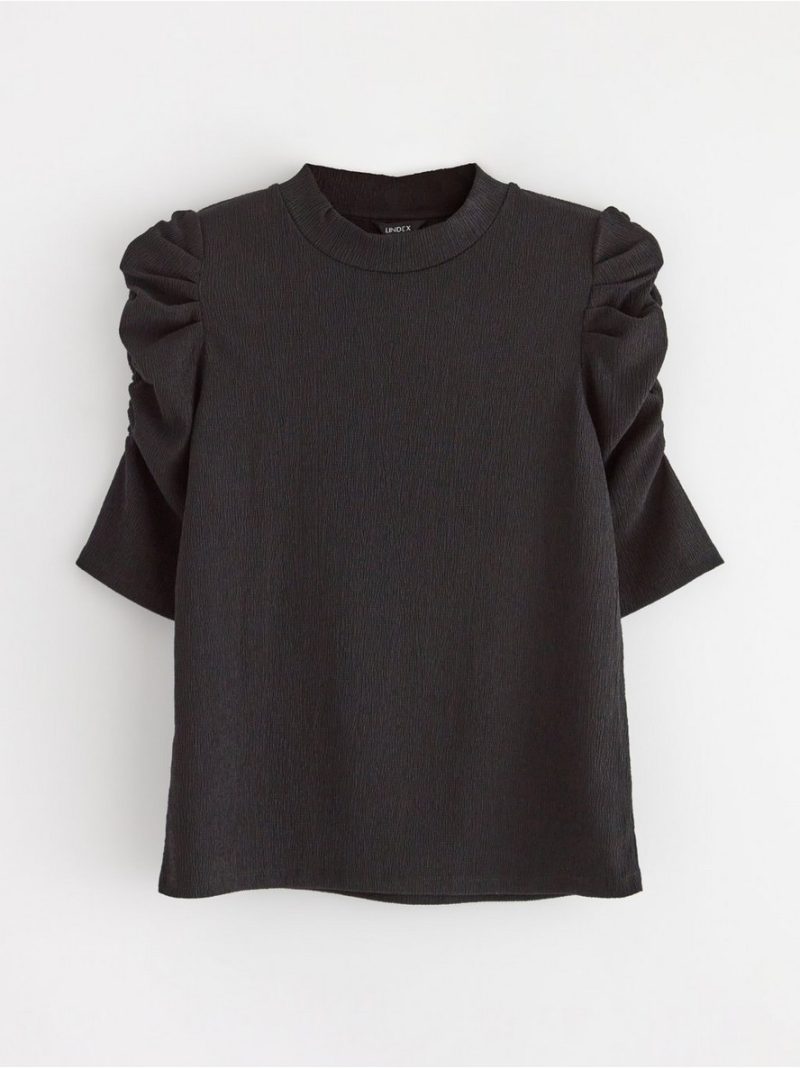 Top with puff sleeves - 3000045-80