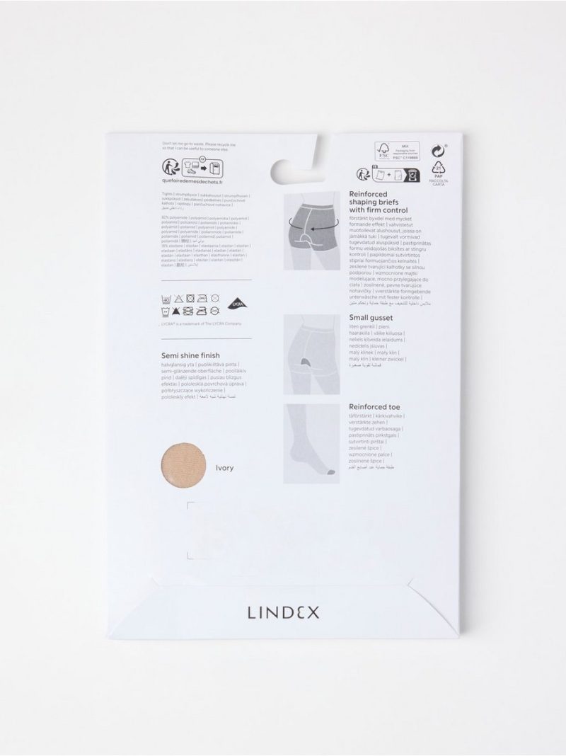 Firm support shaping  tights  40 denier - 3001724-9749