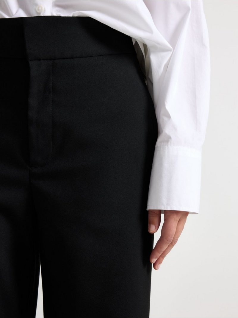 LYKKE wide trousers with shorter legs - 3002263-80