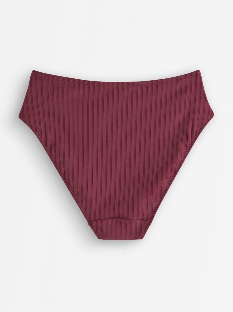 Bikini bottom with high waist - 3002848-9938