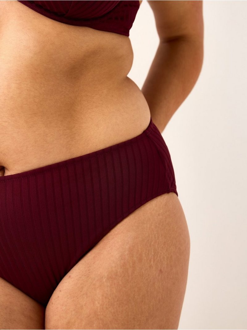 Bikini bottom with high waist - 3002848-9938