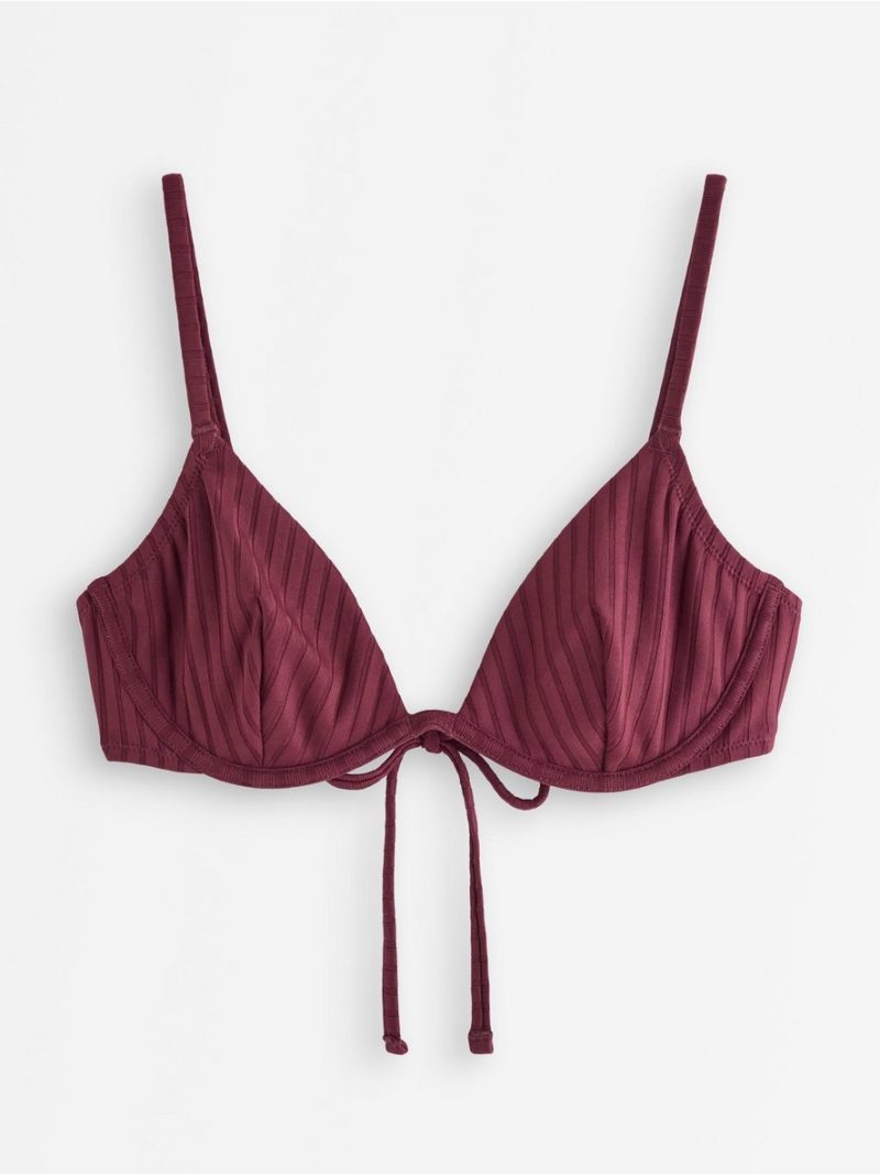 Unpadded bikini bra with underwire - 3004191-9938