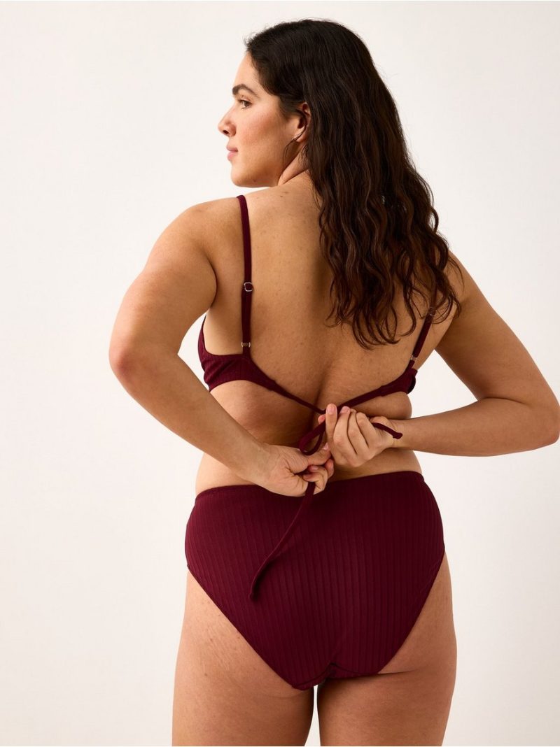 Unpadded bikini bra with underwire - 3004191-9938
