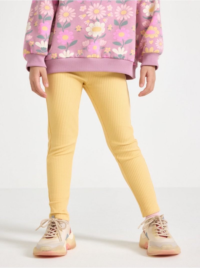 Ribbed leggings - 3004751-4138