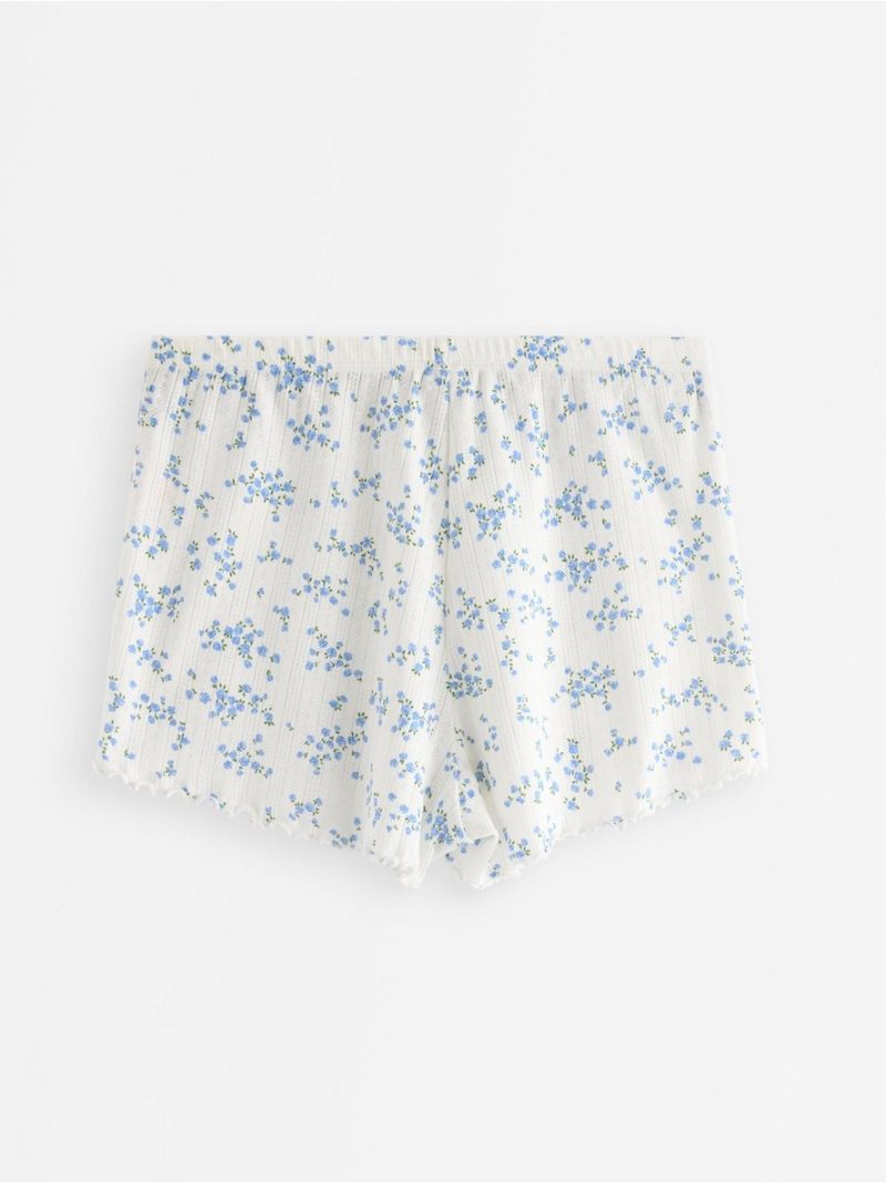Pyjama shorts in pointelle - 3005277-9573