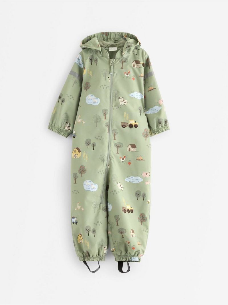 Water repellent overall - 3005346-3905