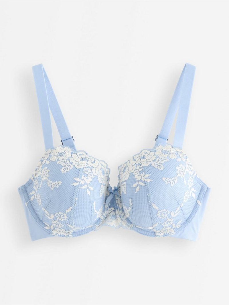 Vejde t-shirt bra with lace - 3005679-7325