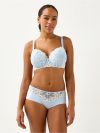 Vejde t-shirt bra with lace - 3005679-7325