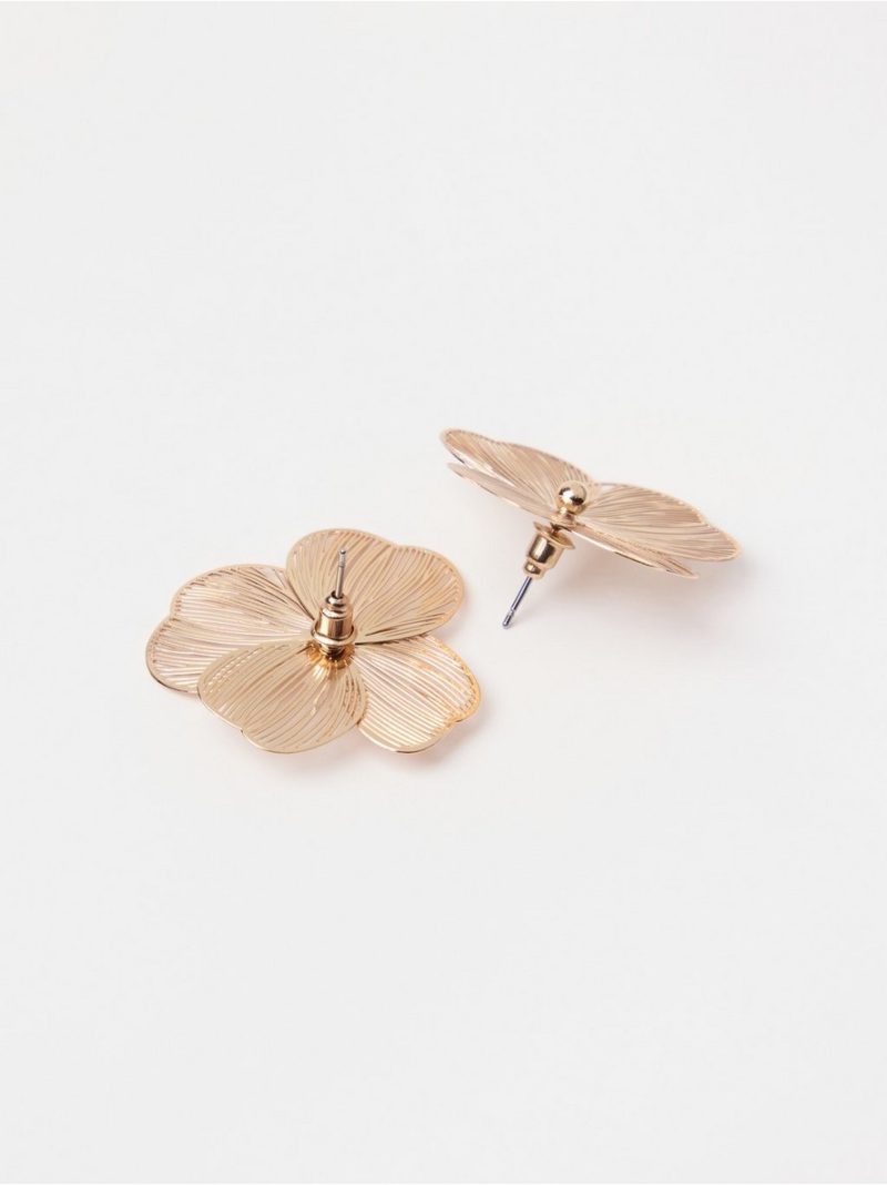Earrings with flowers - 3006698-20