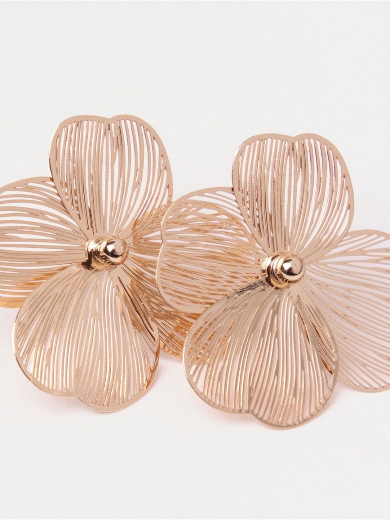 Earrings with flowers - 3006698-20
