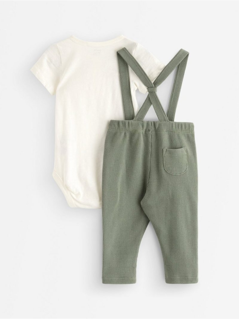 Set - bodysuit and dungarees - 3006713-325