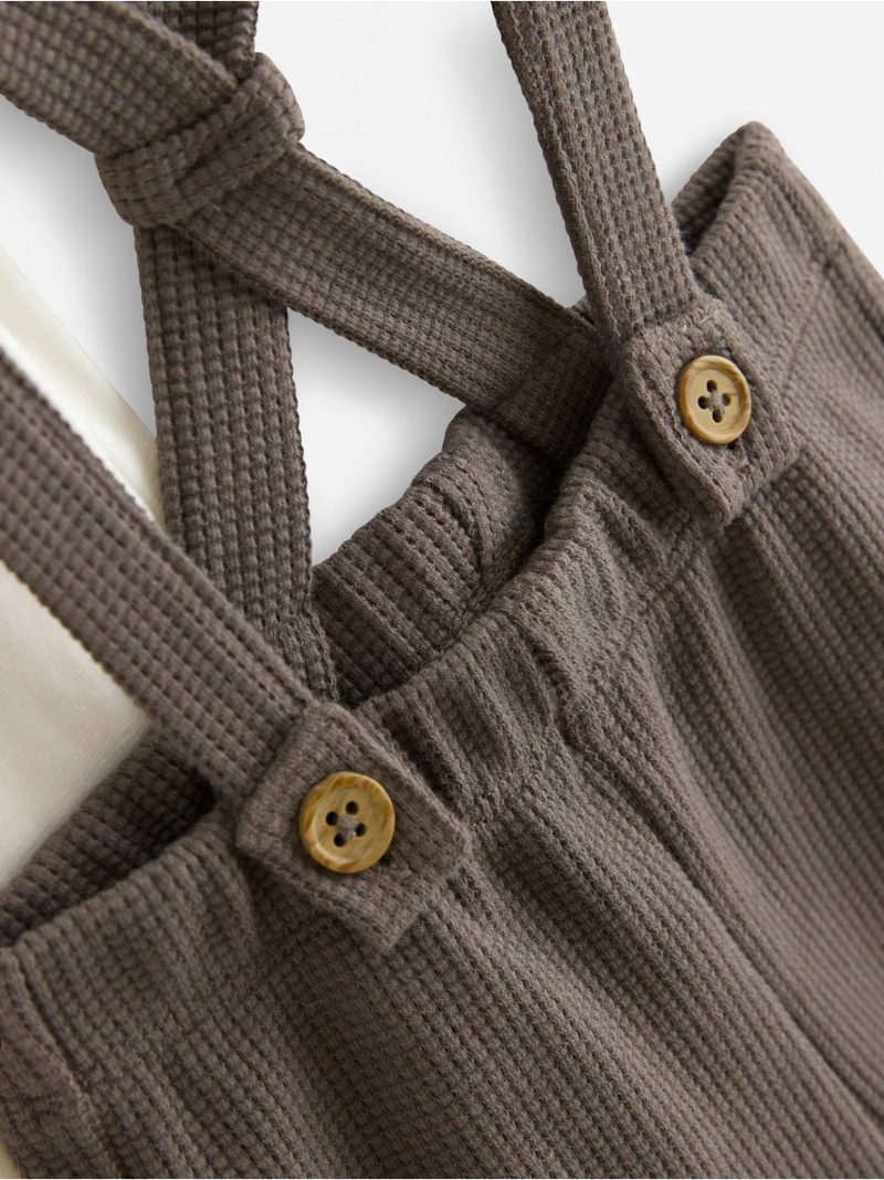 Set - bodysuit and dungarees - 3006713-8176