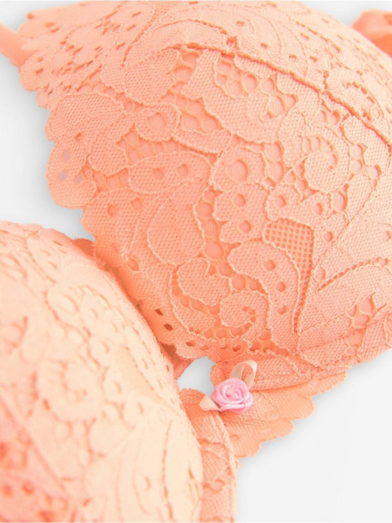 Malva  push-up bra with lace - 3008303-7467