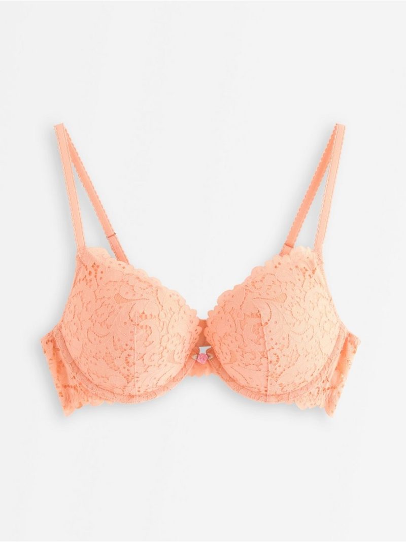 Malva  push-up bra with lace - 3008303-7467