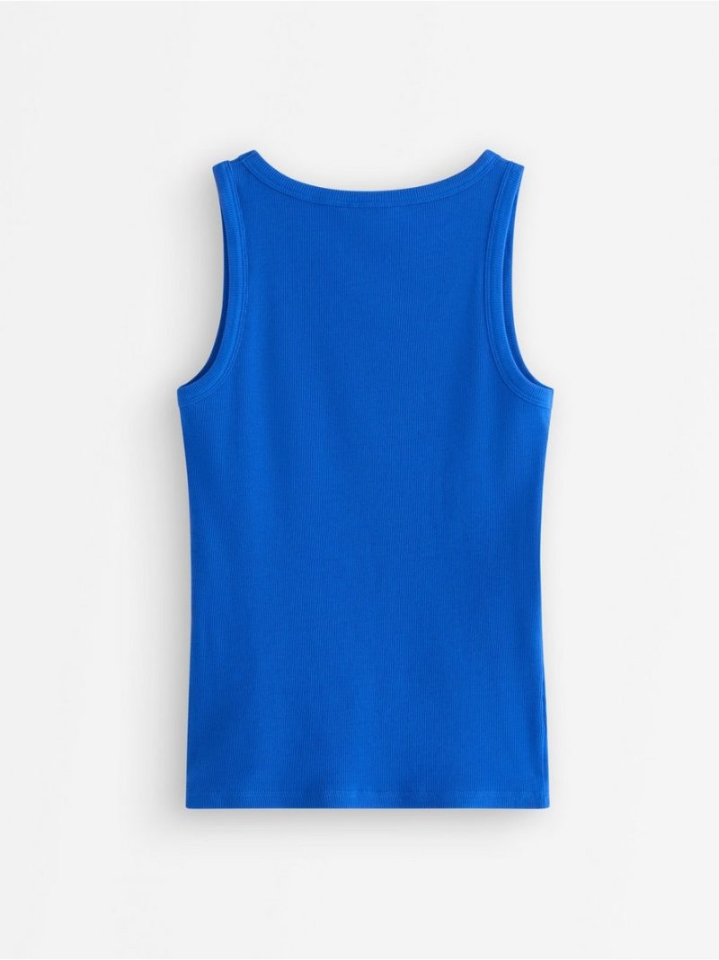 Ribbed tank top - 3008581-7442