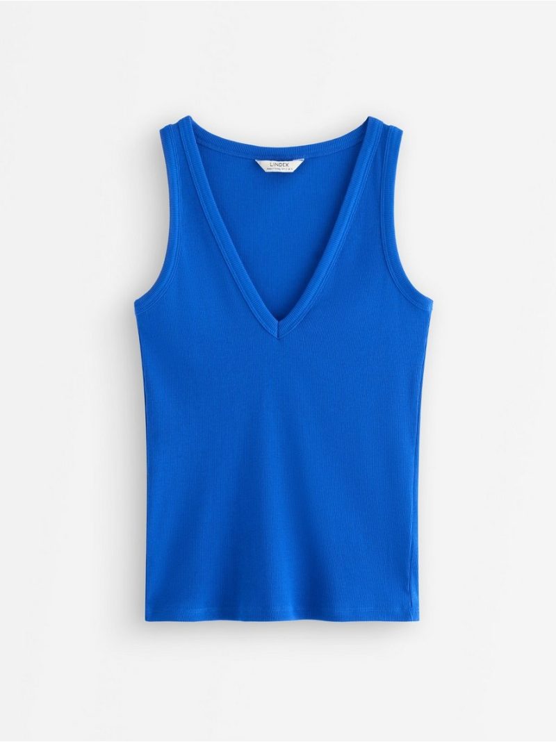 Ribbed tank top - 3008581-7442