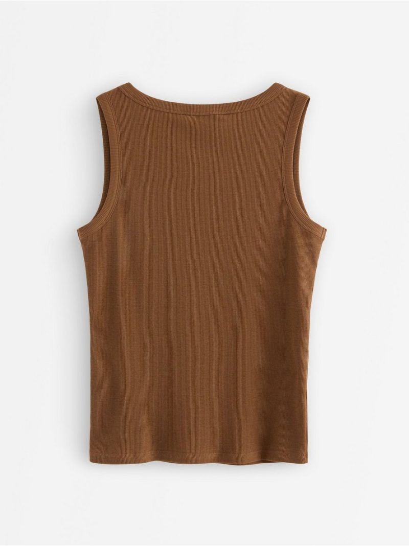 Ribbed tank top - 3008581-9531