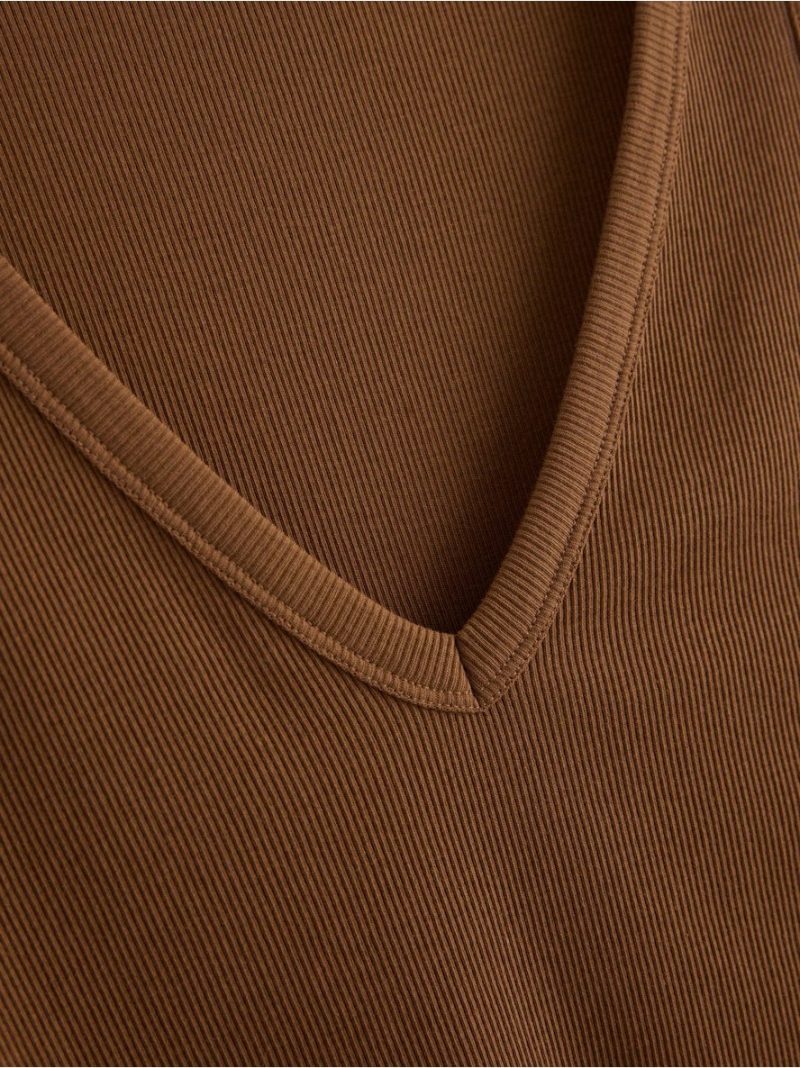 Ribbed tank top - 3008581-9531