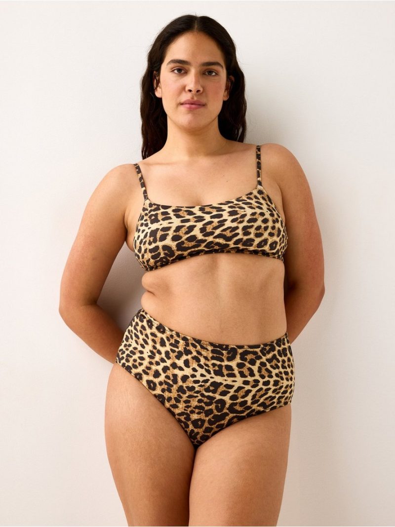 Bikini bottom with high waist - 3008694-5352