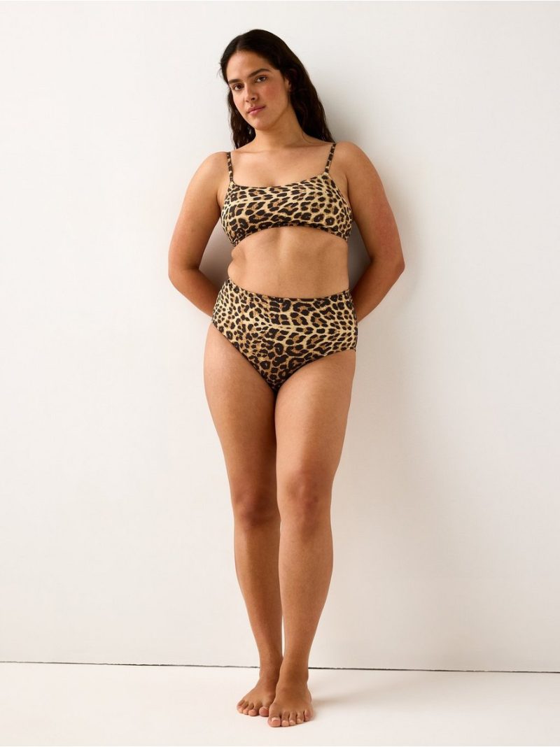 Bikini bottom with high waist - 3008694-5352