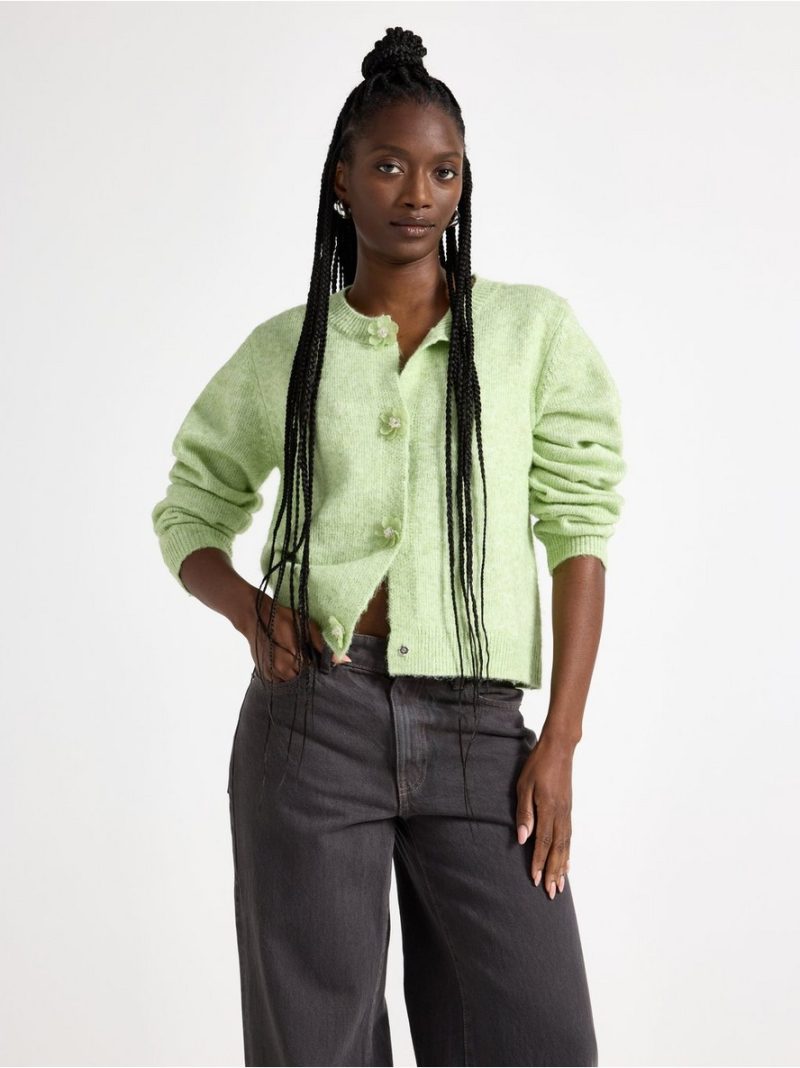 Knitted cardigan - 3008748-4599