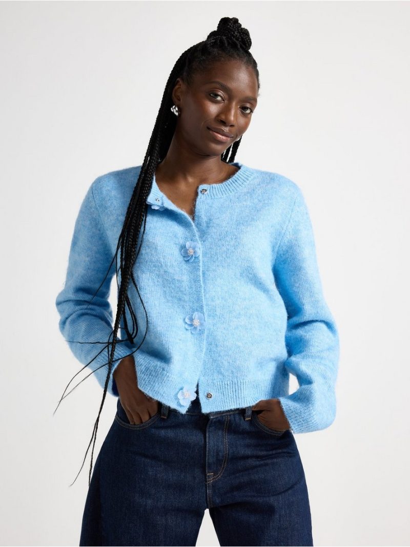 Knitted cardigan - 3008748-7278