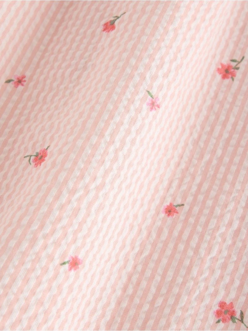 Pyjama trousers in seersucker - 3008917-7937