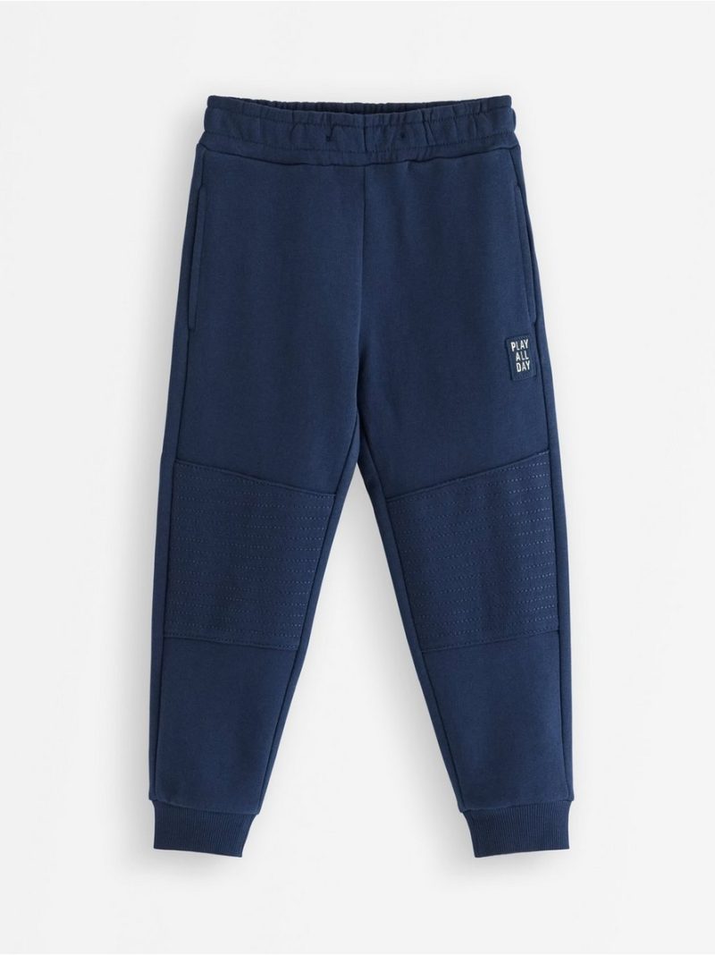Joggers with reinforced knees - 3009222-2150