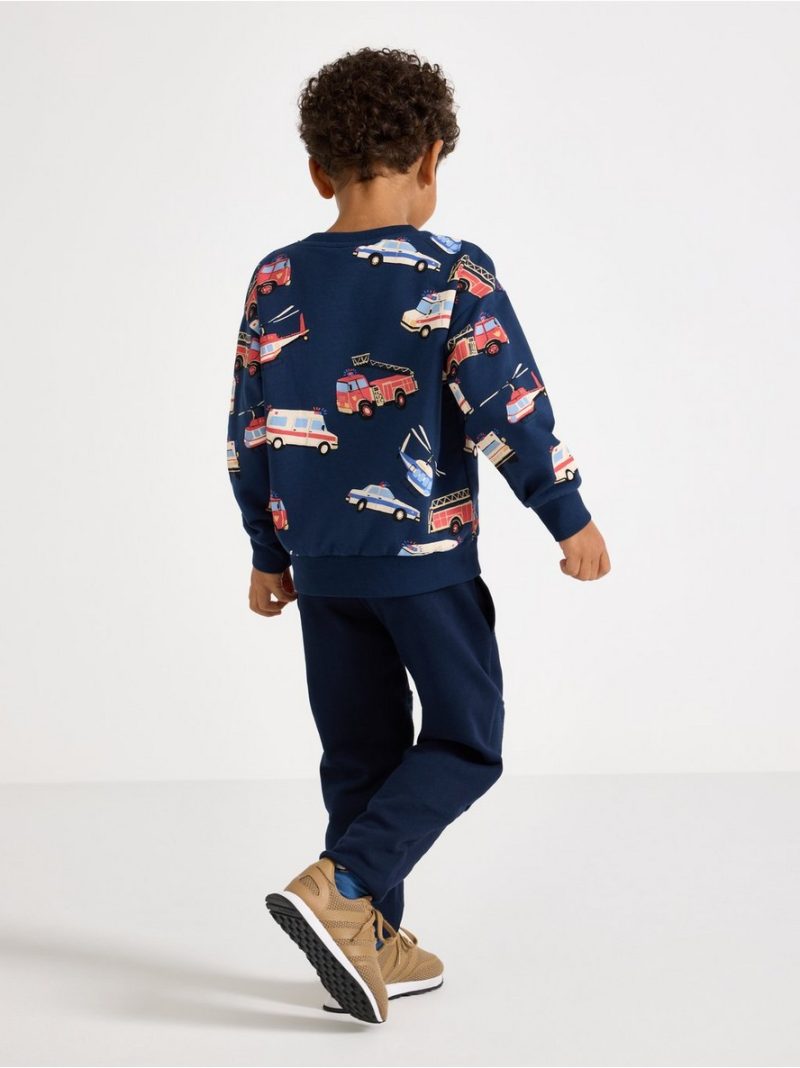 Joggers with reinforced knees - 3009222-2150