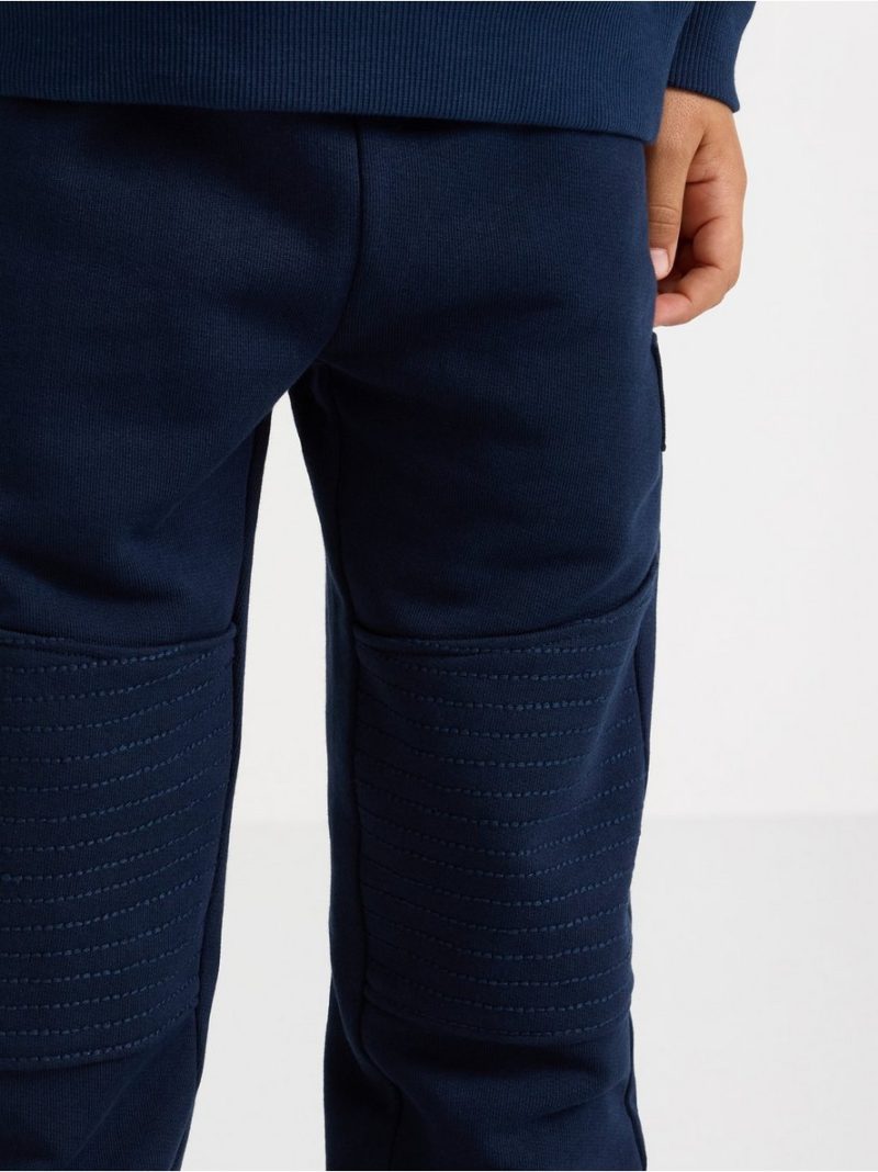 Joggers with reinforced knees - 3009222-2150
