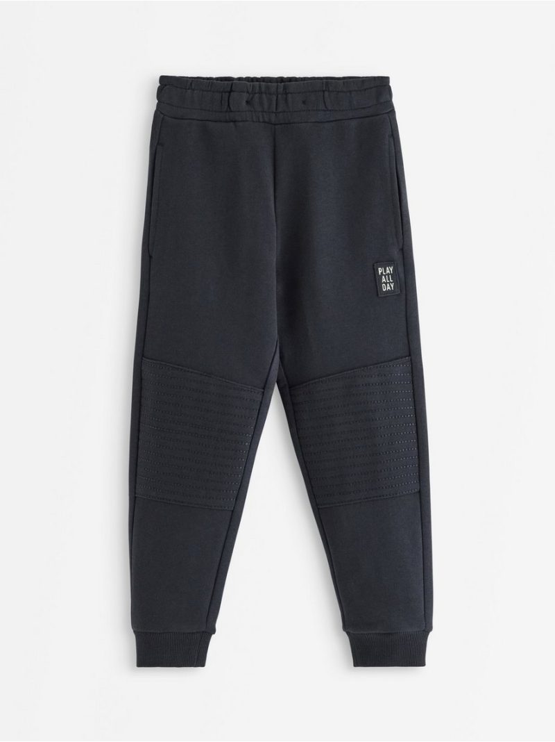 Joggers with reinforced knees - 3009222-6959