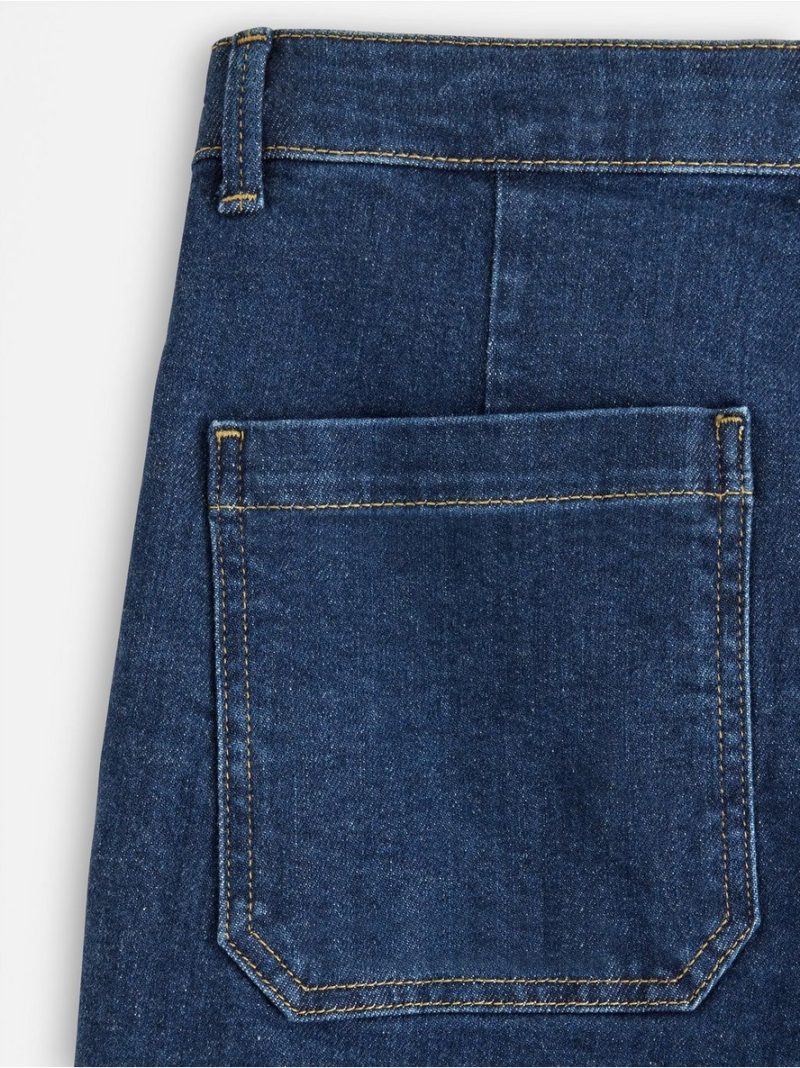 WIDE Paula jeans with short leg - 3009308-822