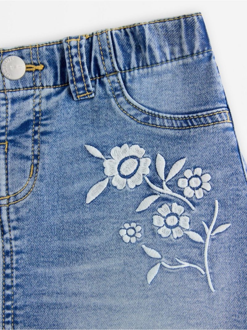 Skirt in denim jersey - 3009449-790