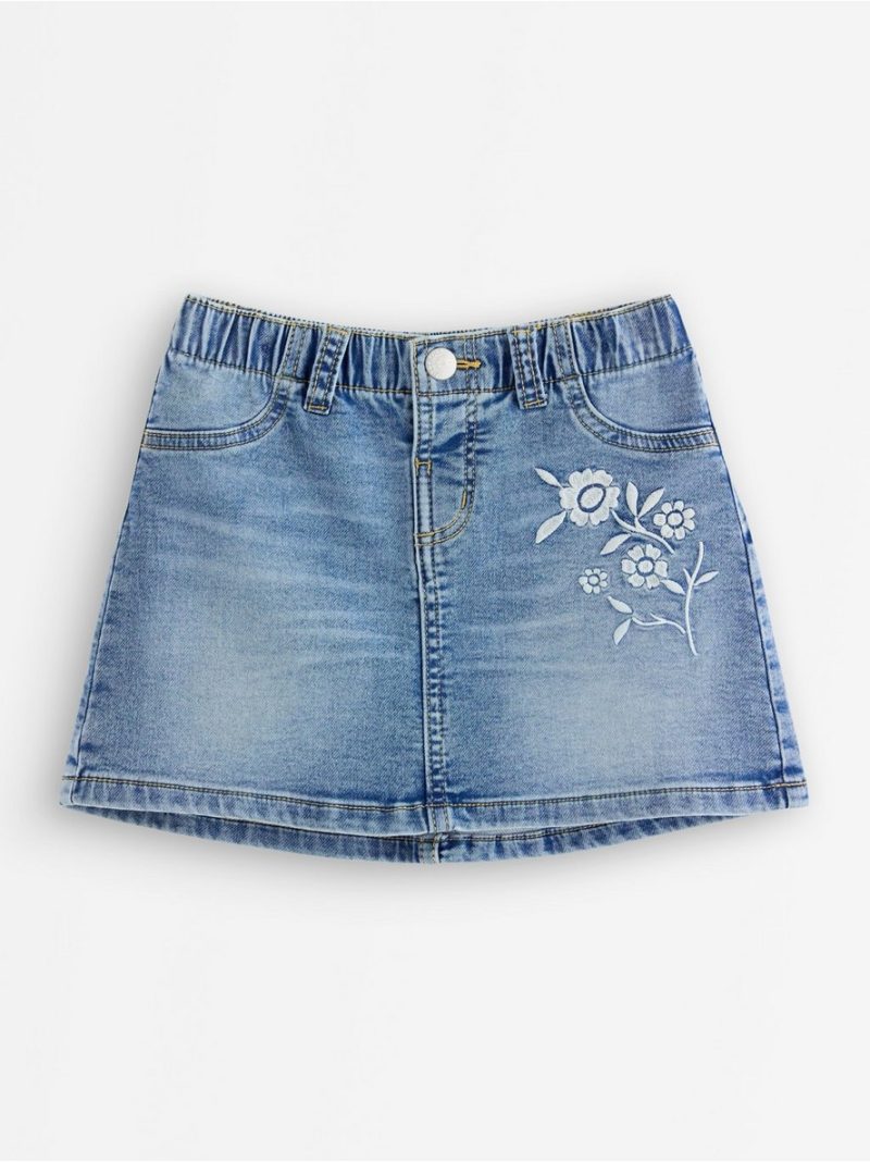 Skirt in denim jersey - 3009449-790