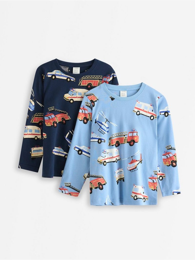 2-pack long-sleeved top - 3009570-6842