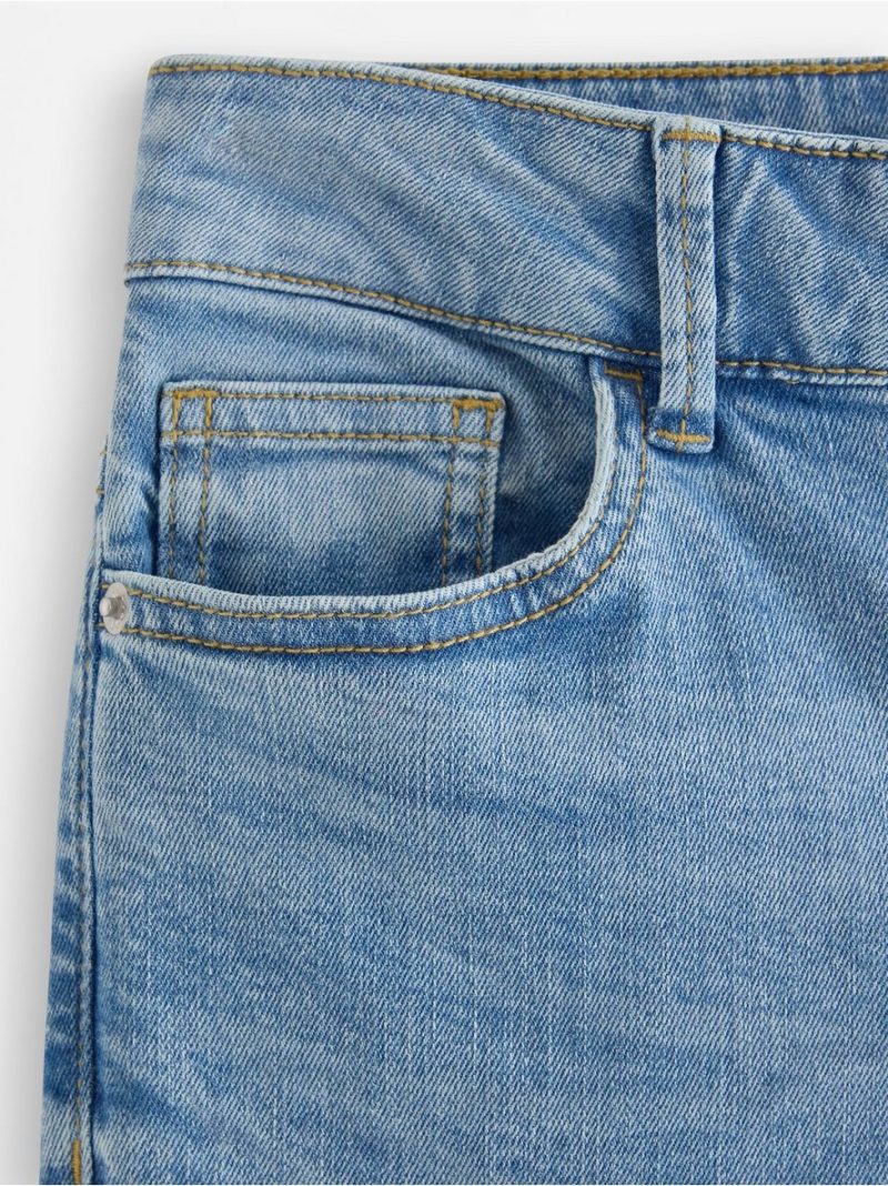 FLARE Karen cropped jeans with mid waist - 3009613-766