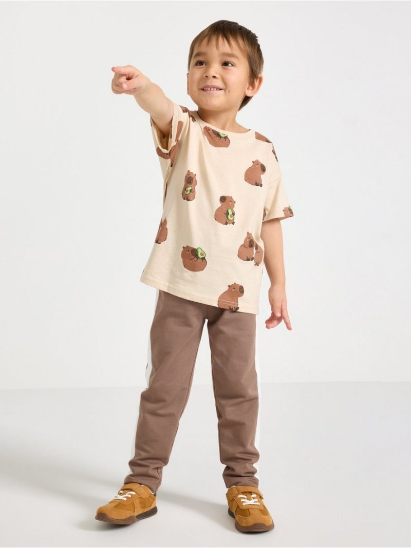 Short-sleeved top - 3009623-7458