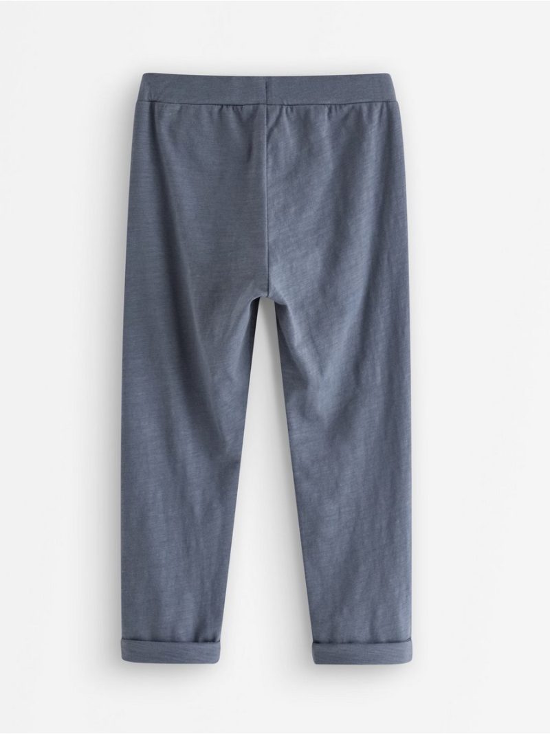 Trousers in slub jersey - 3009632-2498