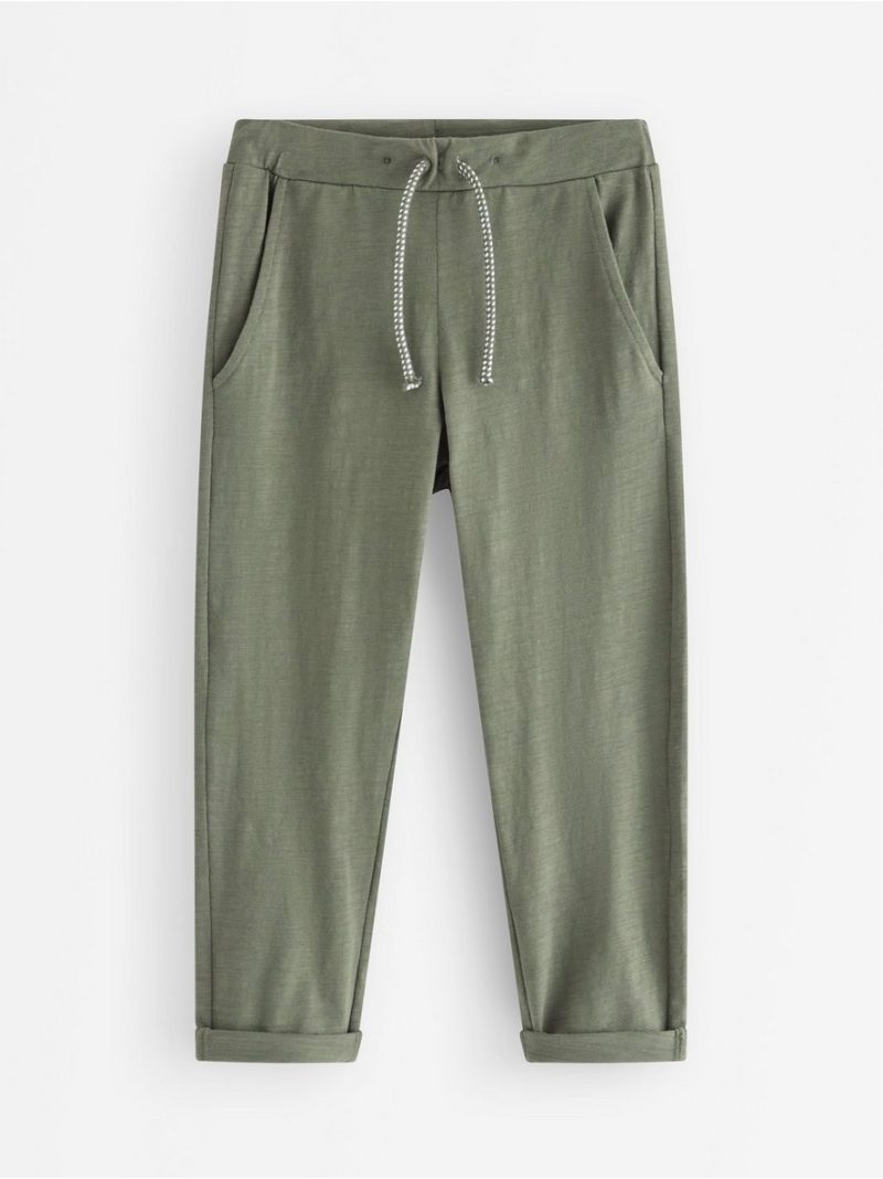Trousers in slub jersey - 3009632-6876