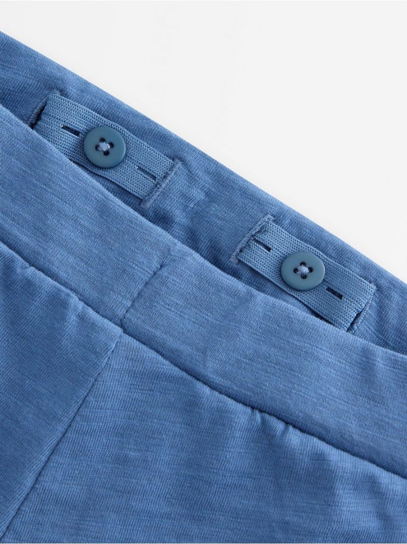 Trousers in slub jersey - 3009632-8887
